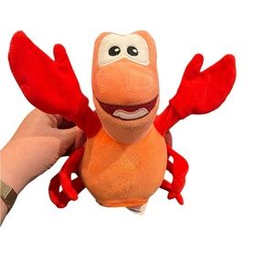 Disney little mermaid Sebastian Singing & Snapping Plush Stuffed Animal